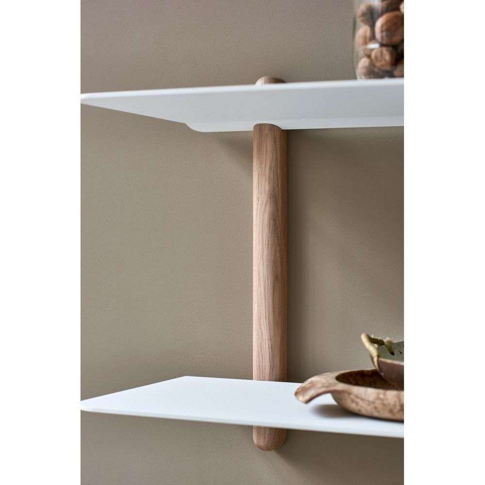 Nivo Shelf Large F Svjetlo Hrast/Bijela - Gejst