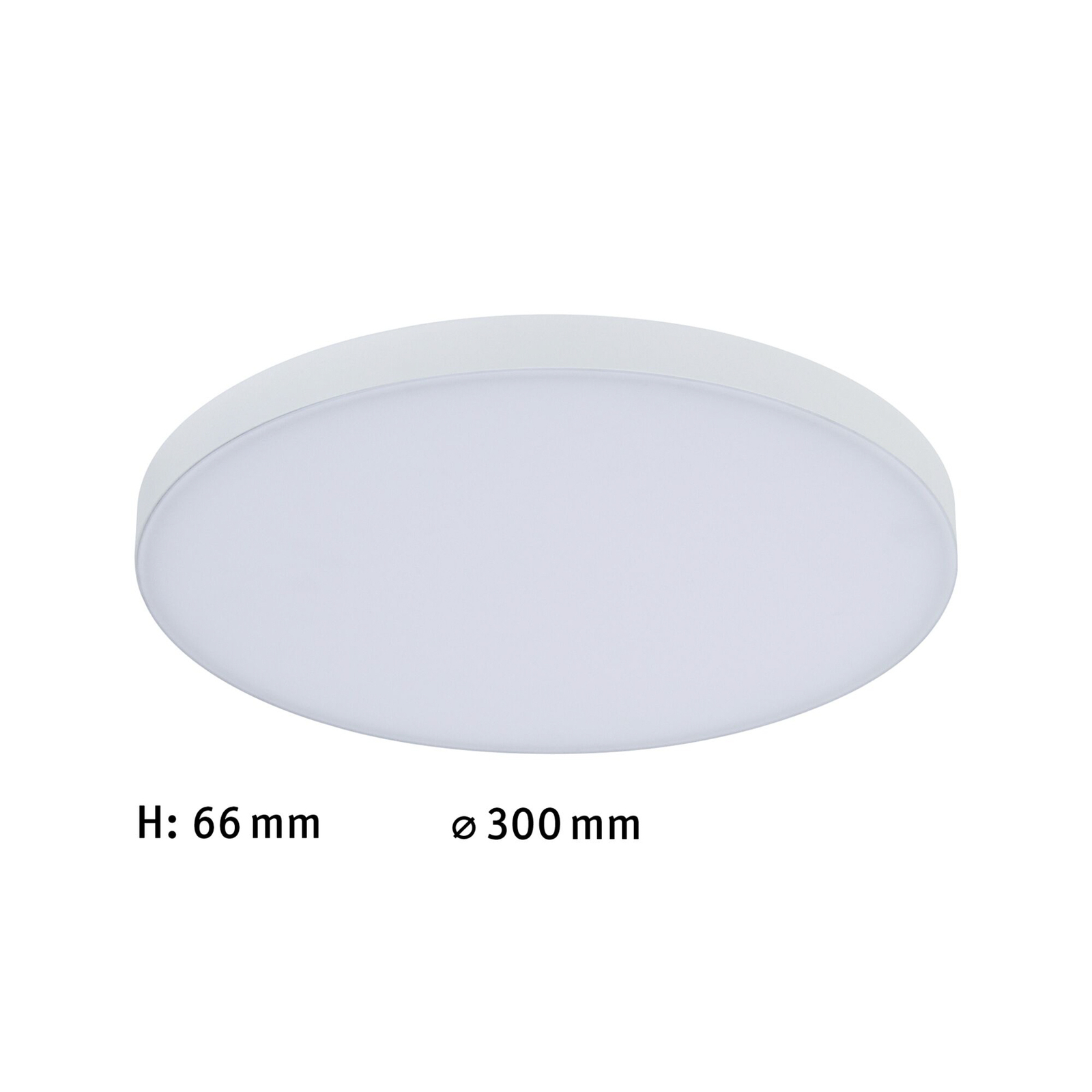 Панел Paulmann LED Velora, бял, Ø 30 cm, 3000 K, метал