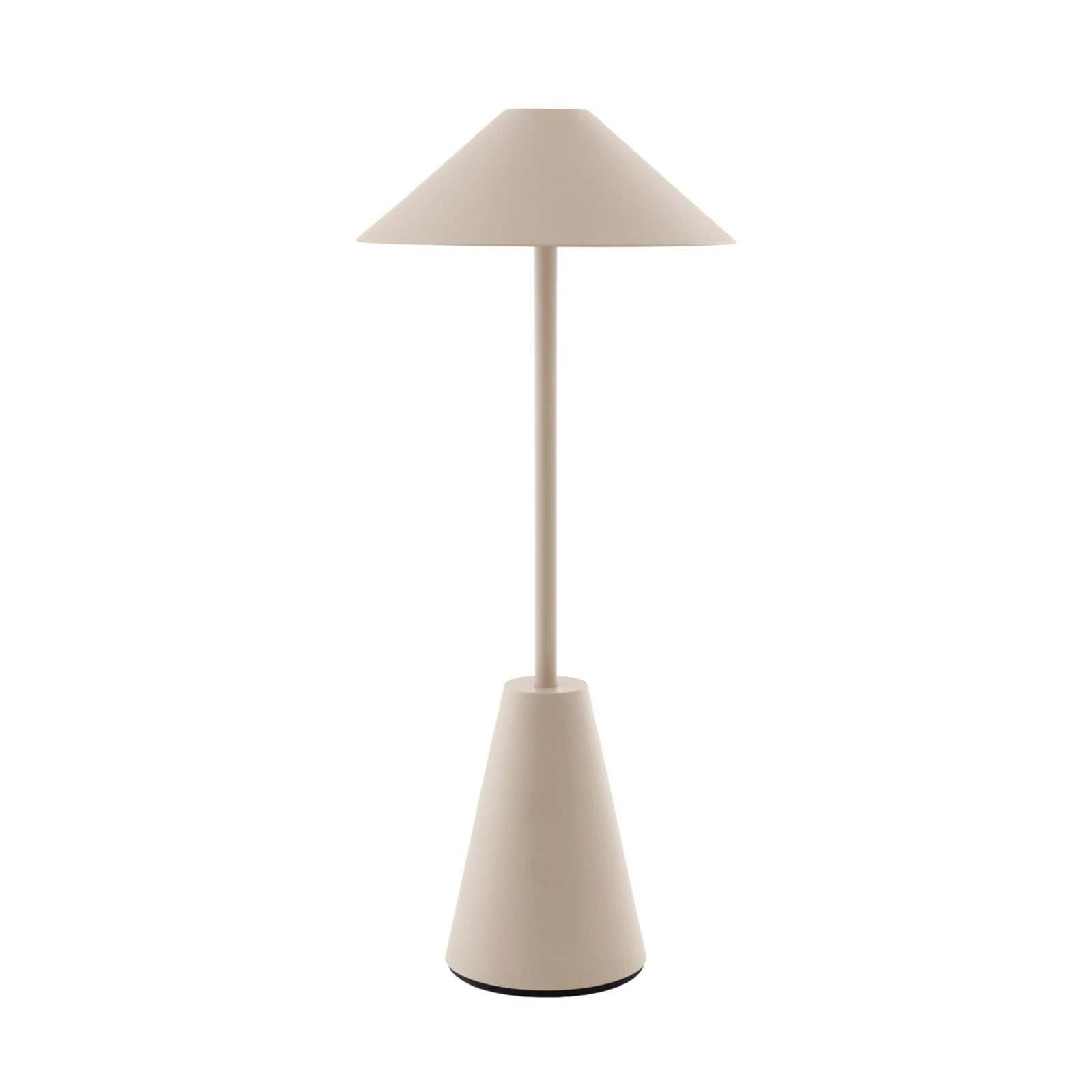 Globen Lighting akumulatora āra galda lampa Cannes, smilškrāsā, IP54