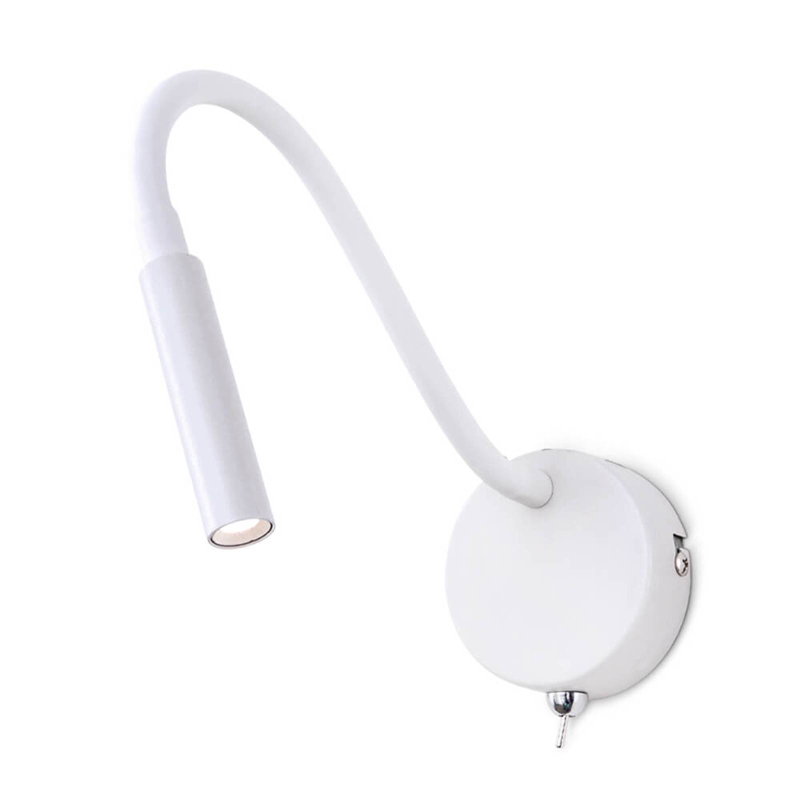 ORION Flexible LED-Wandleuchte Colin in Weiß