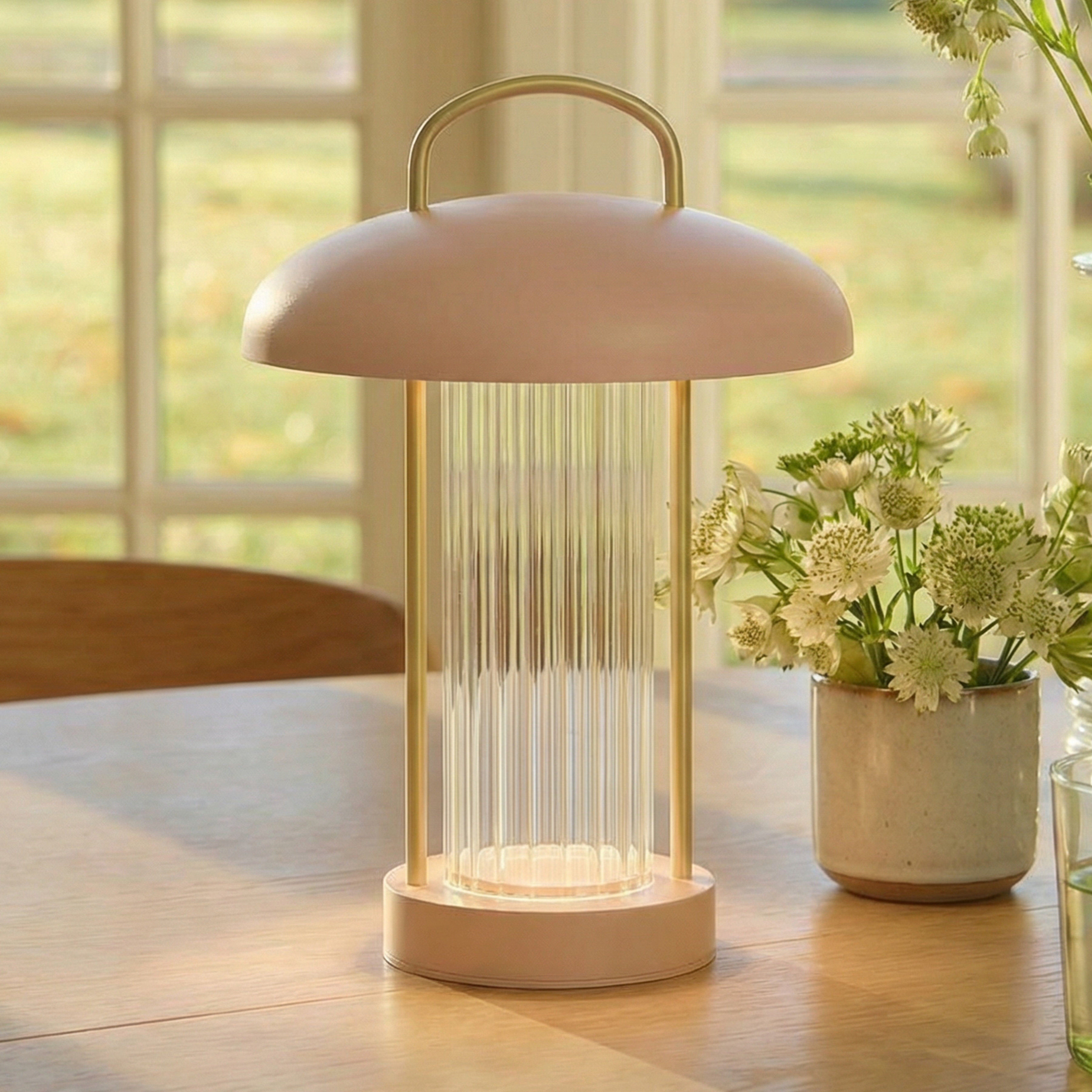 Mirano Portable Tischleuchte Støvet Rosa - Nordlux