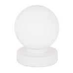 Lampada da tavolo Seventy, bianco opaco, altezza 15 cm - COREP SAS
