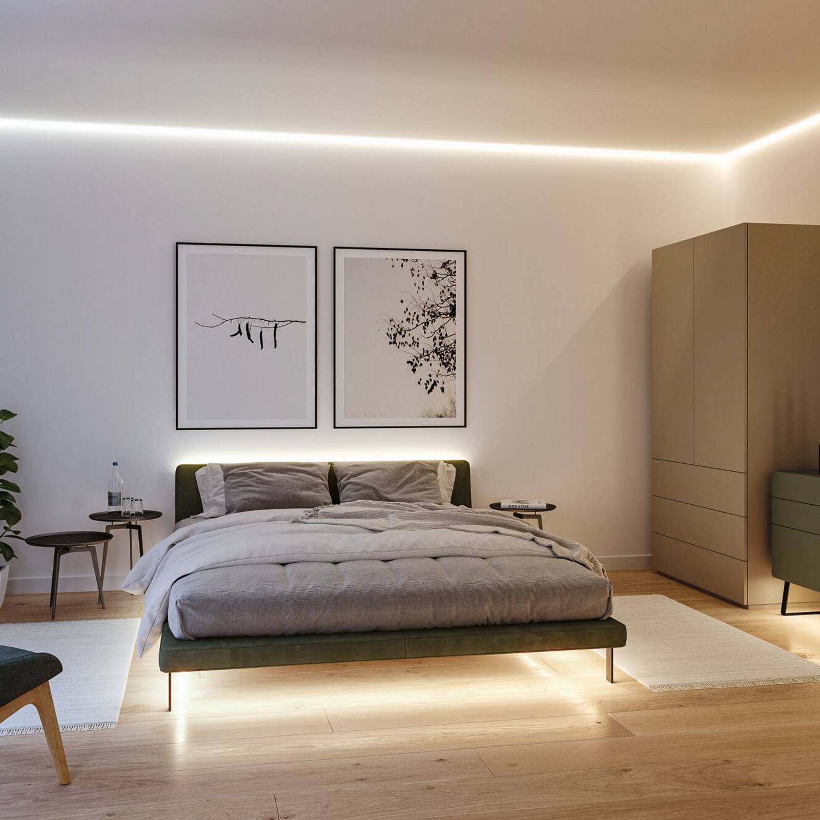 Paulmann LED-Streifen MaxLED 1000 Ergänzung 2,5 m silber CCT günstig online kaufen