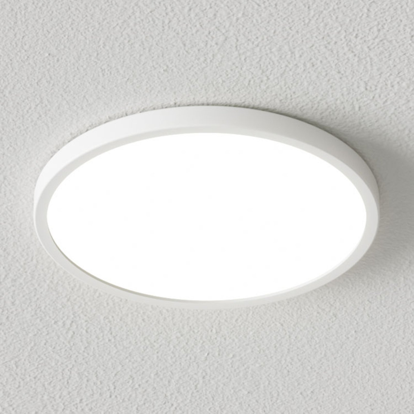 Dimmbare LED-Deckenlampe Solvie in Weiß