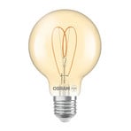 OSRAM LED Vintage G80 E27 8W 922 Heart Filament gold dimmable