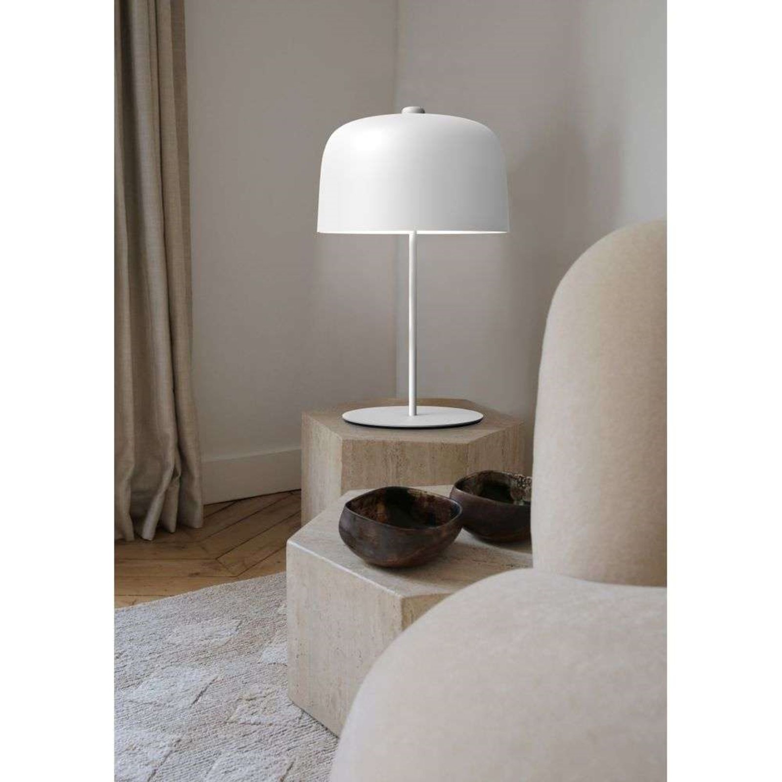 Zile Stolní Lampa H66 Matt White - Luceplan