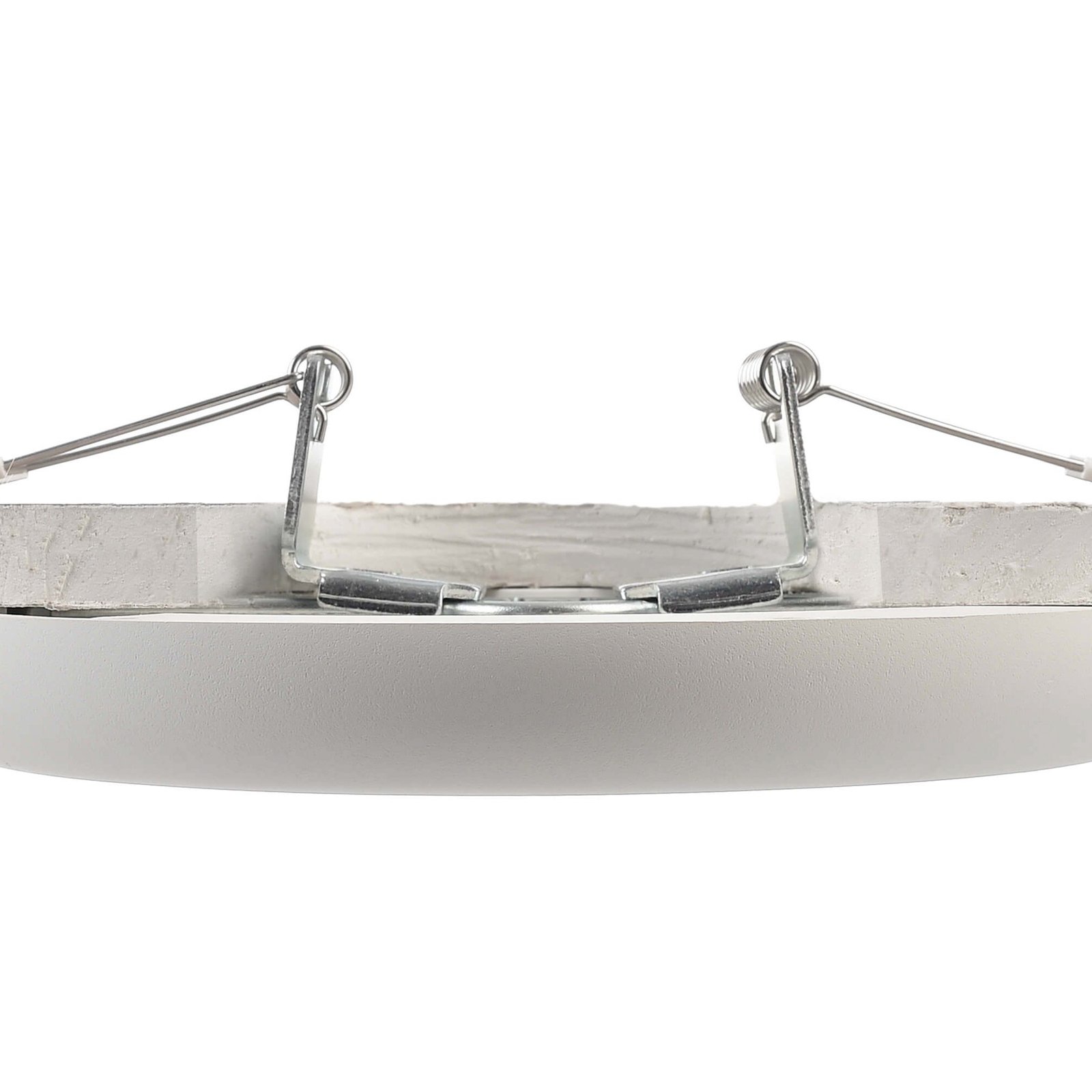 Lámpara de techo empotrable LED Zaurak, blanca, redonda Ø 18 cm