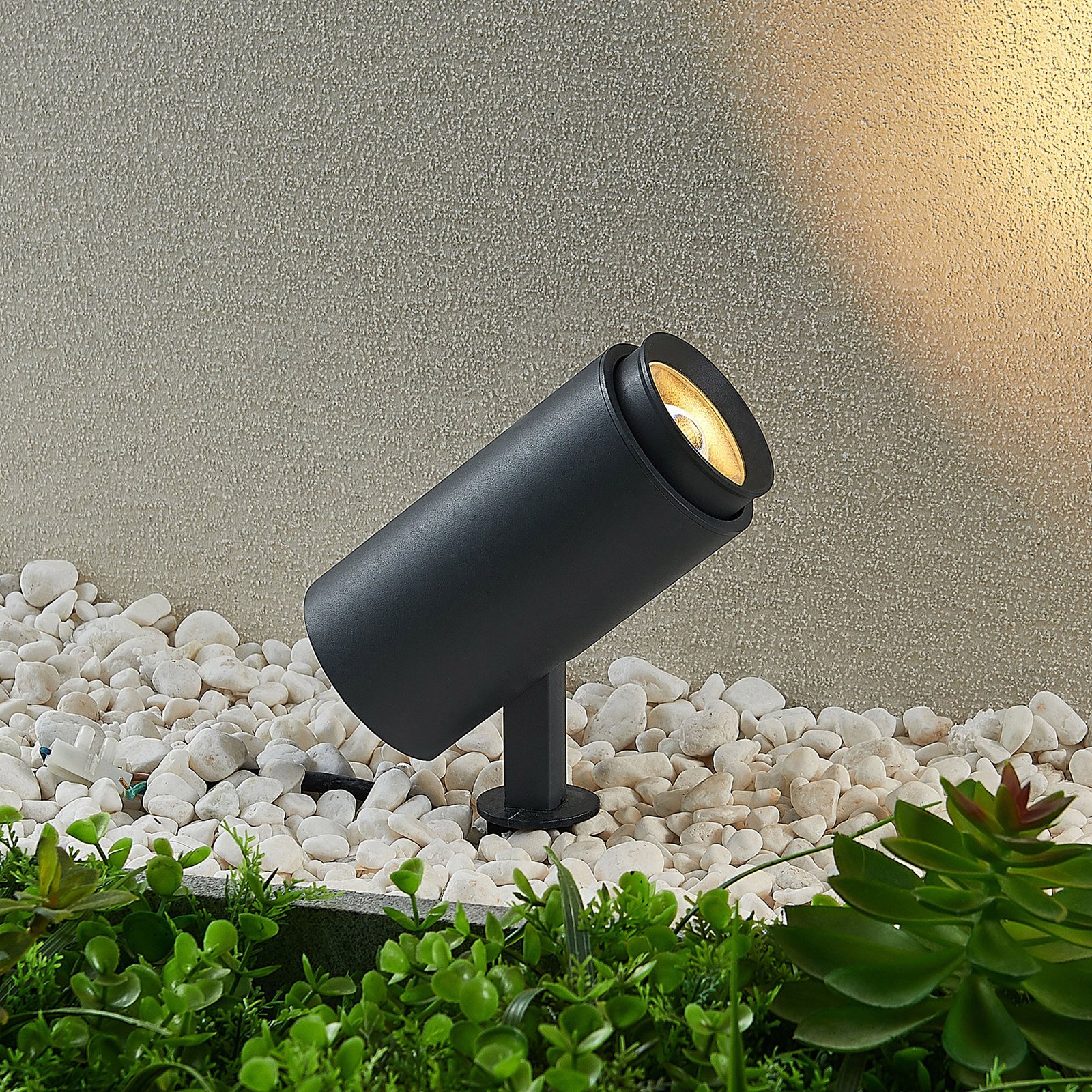 Arcchio Padino LED outdoor spotlight aluminium