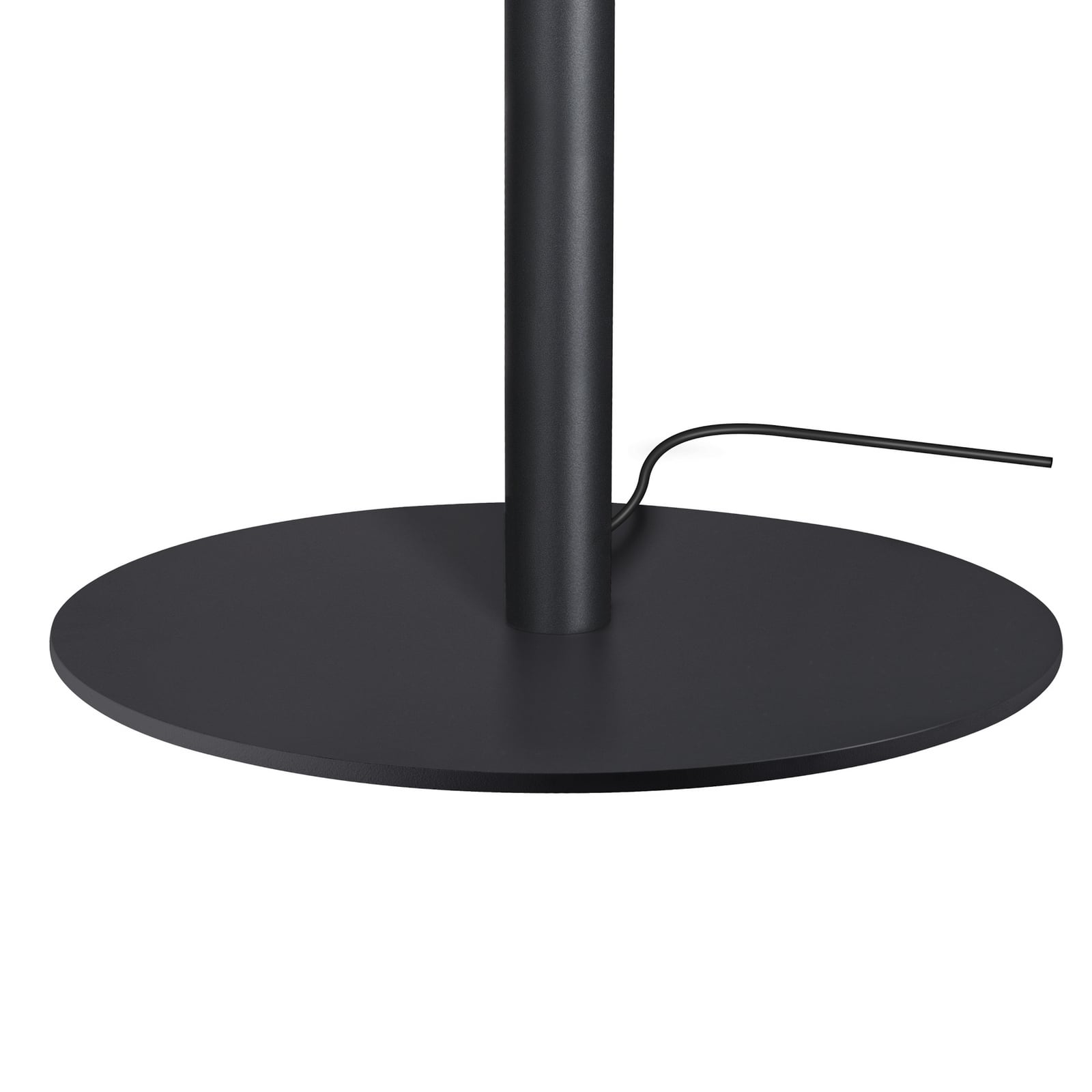 One Straight gulvlampe 2700/3000K sort/messing - SLV