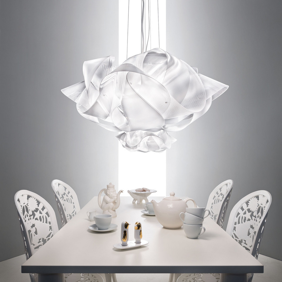Slamp Fabula Designer-pendellampa, transparent från Slamp