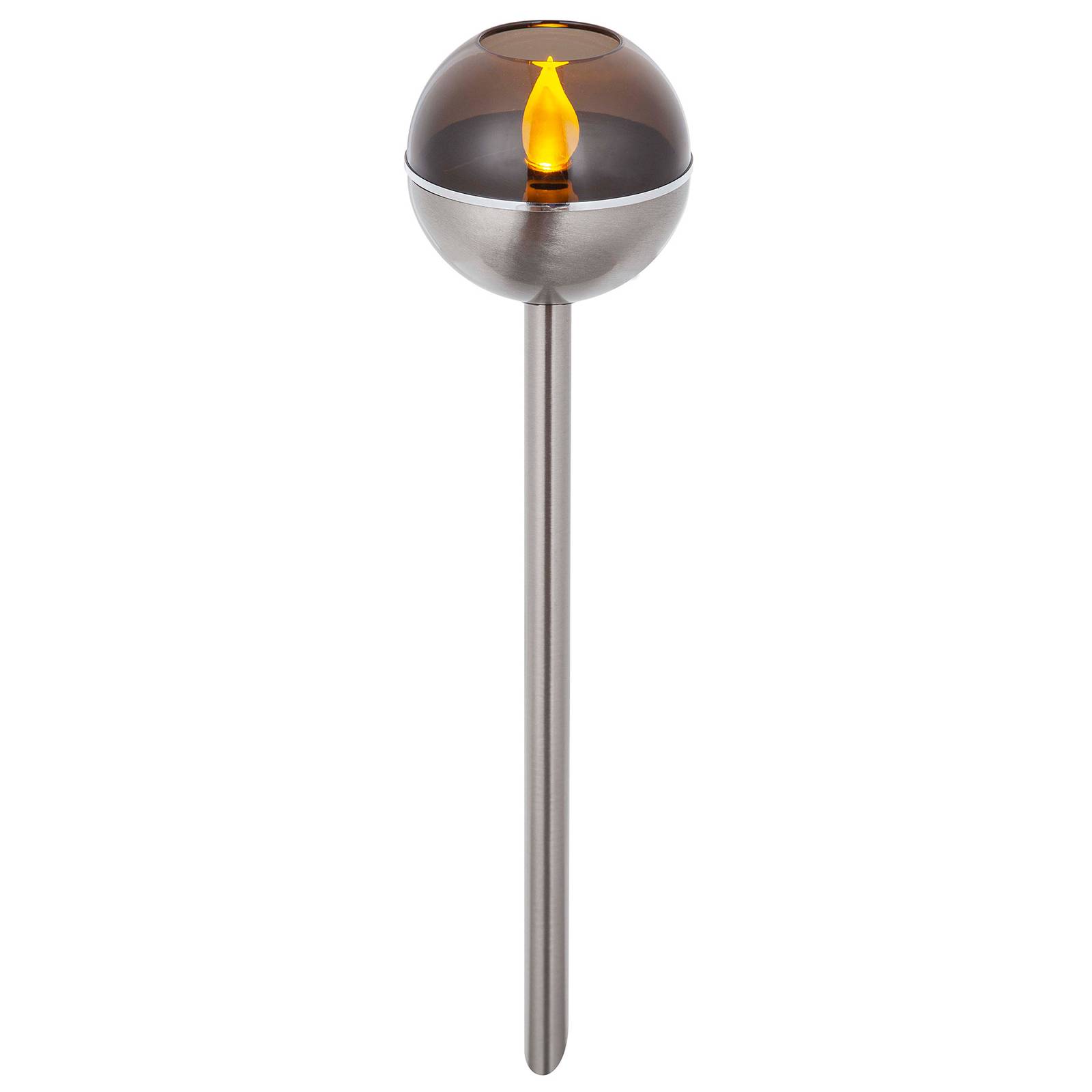 Lindby Decorative Solar Light - Globe Light - Modern - Silver