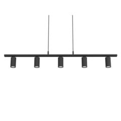 Lucy 5 Pendant Matt Black - Belid