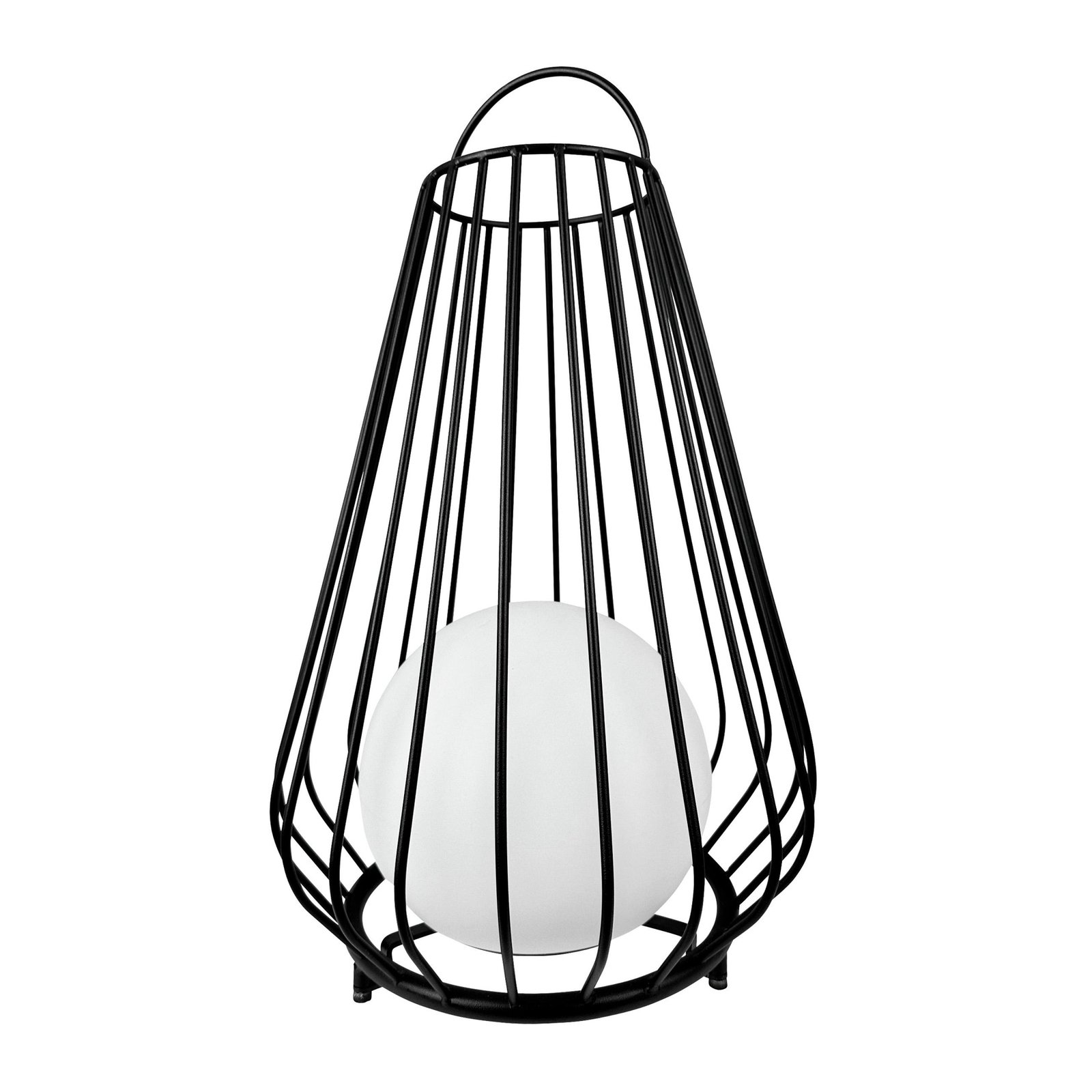 Evesham Outdoor Lantern Large Black - DybergLarsen