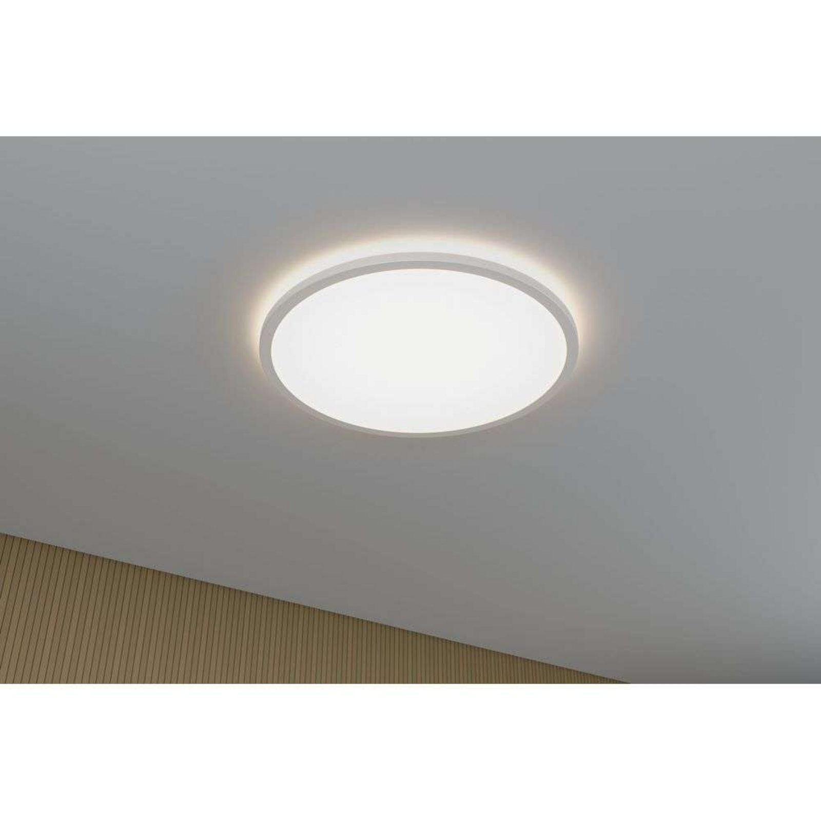 Atria Shine Backlight LED Loflampe Ø42 IP44 Bílá - Paulmann