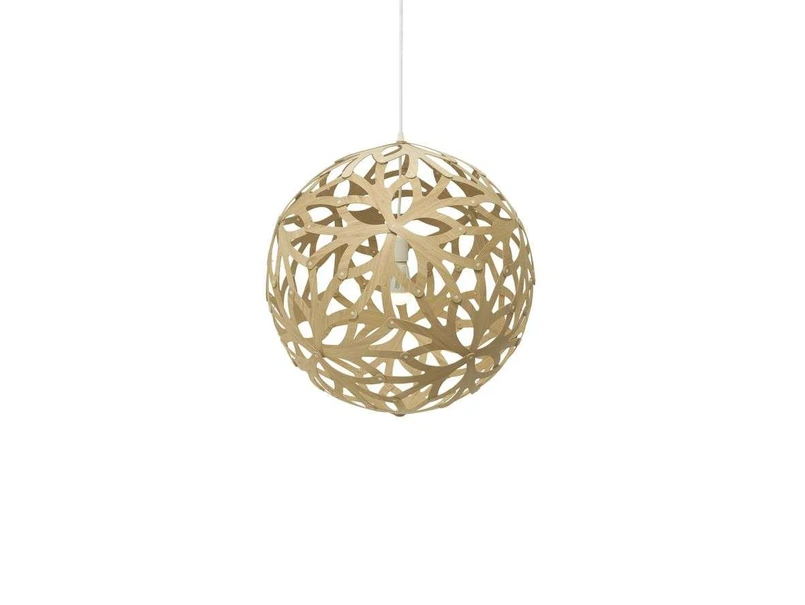 David Trubridge ltd - Floral Pendelleuchte Ø60 Bamboo David Trubridge