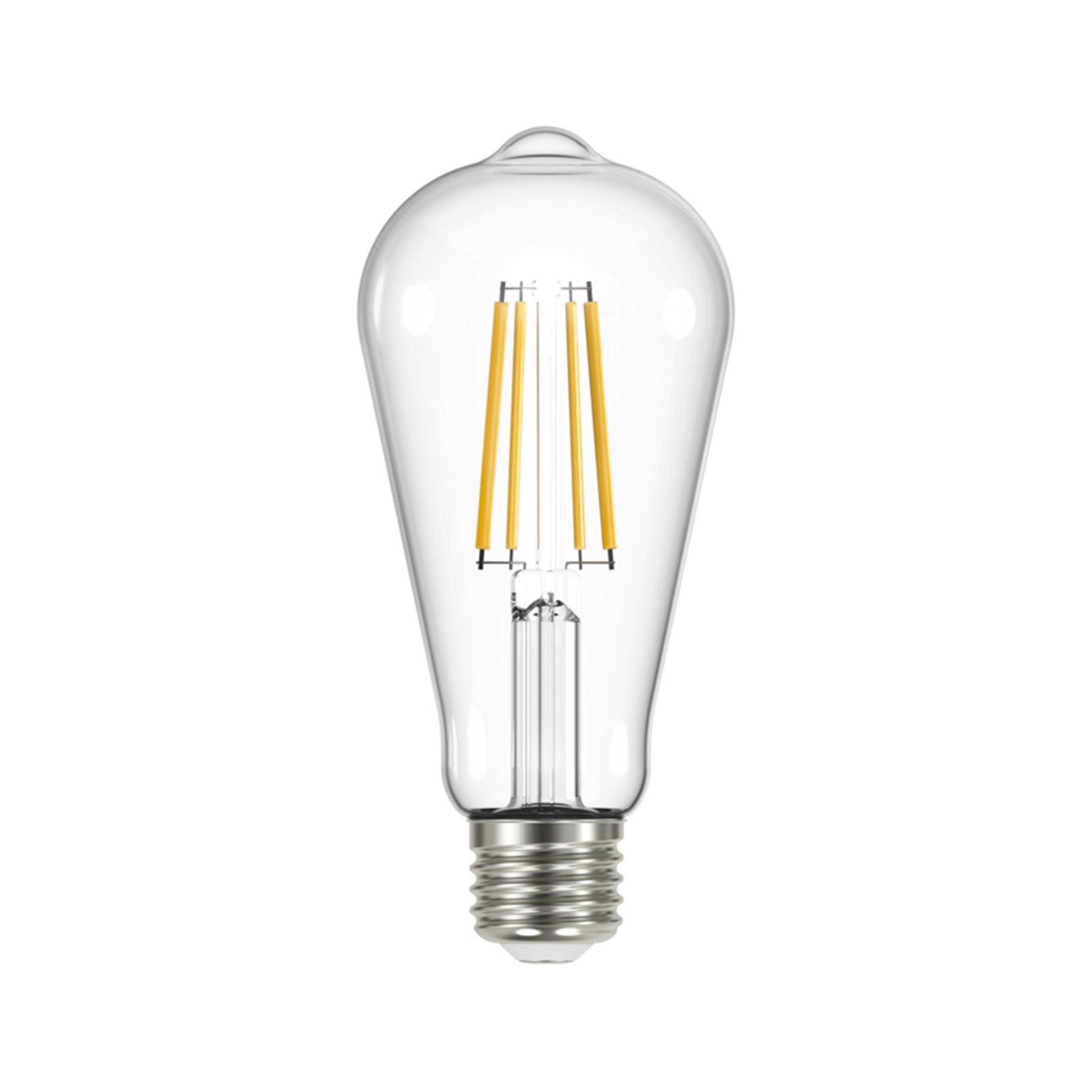 Ampoule LED filament claire E27 3,8W 2700K 806lm lot de 3