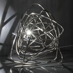 Terzani Doodle - LED table lamp in nickel