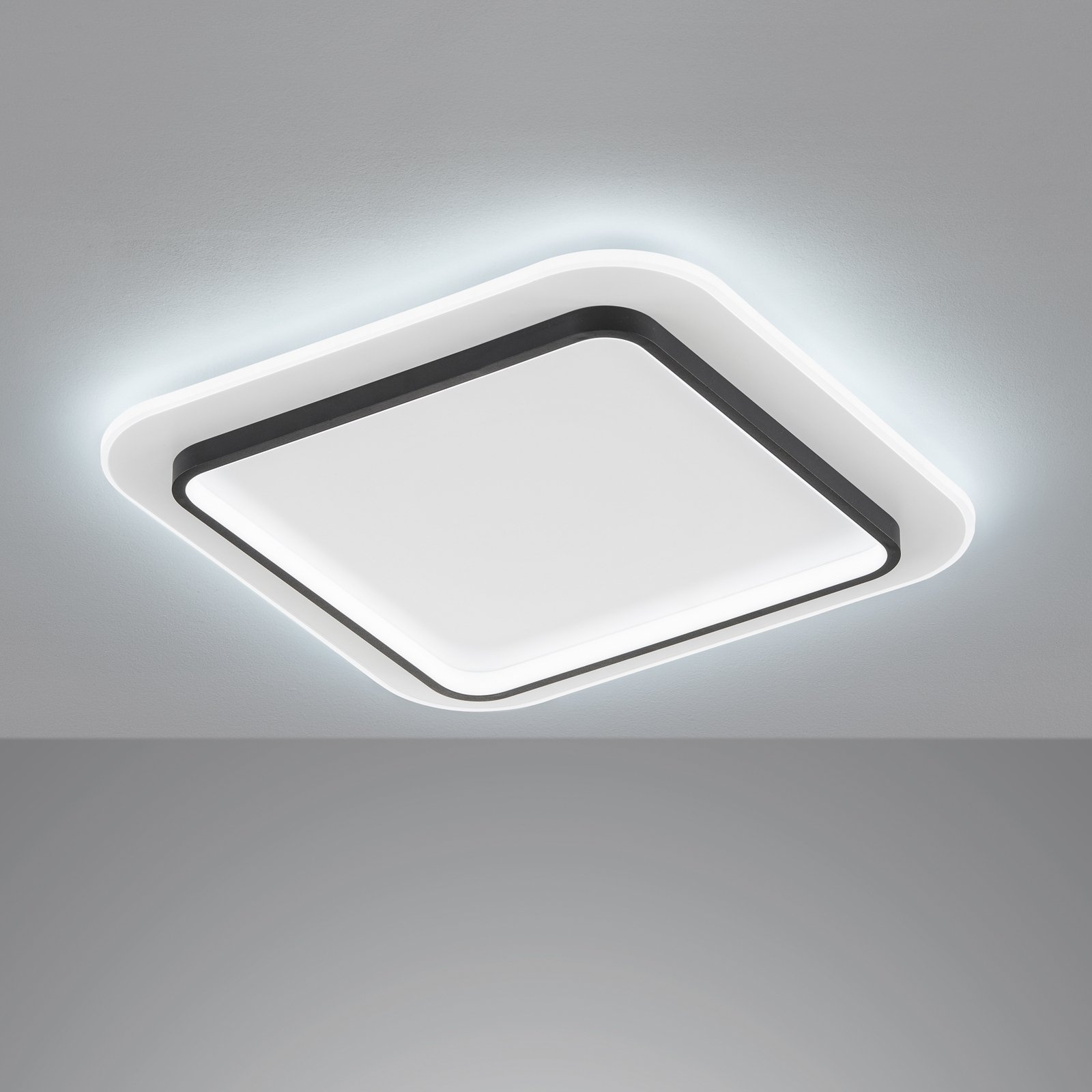 LED-Deckenleuchte Blithe, 50x50cm Quadrat