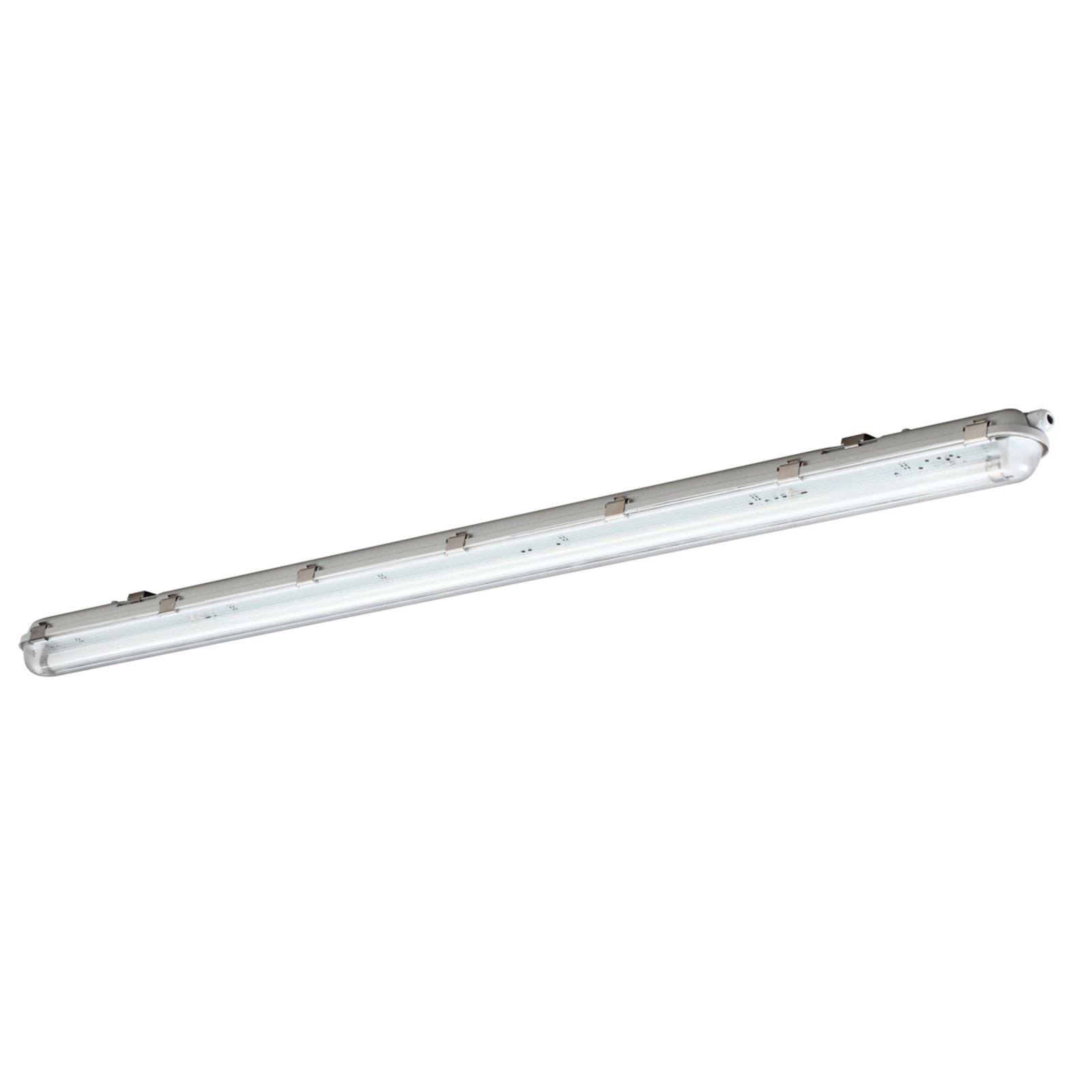 Aquaslim LED-spridarlampa för fuktiga rum, längd 150 cm
