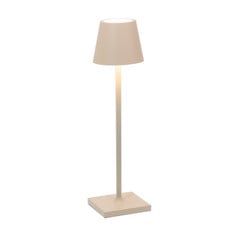 Zafferano Poldina mikro dobíjecí lampa IP65 písek
