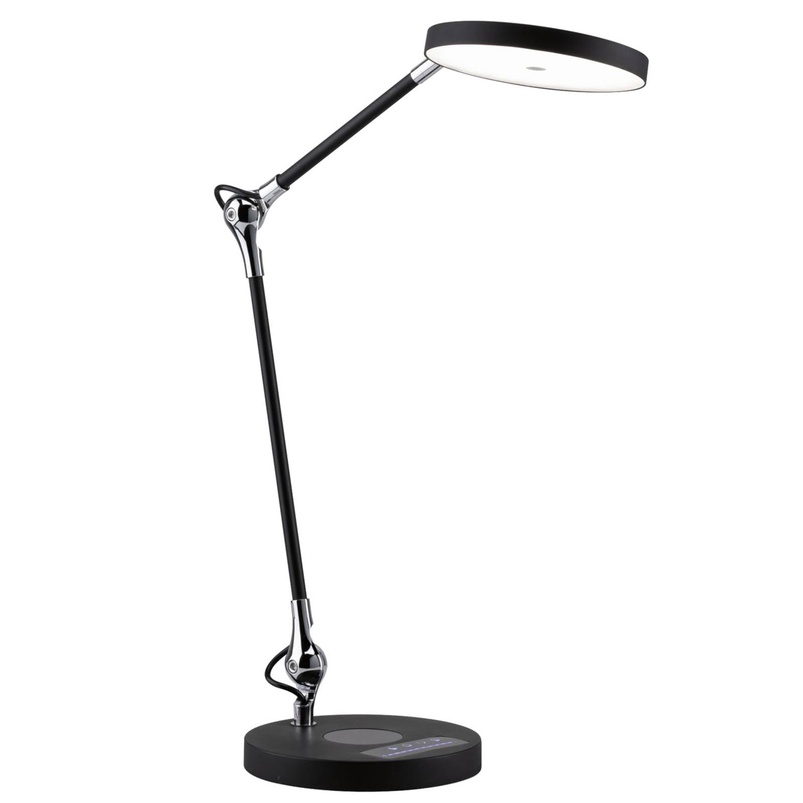 Paulmann Numis LED-Tischlampe Ladefunktion schwarz