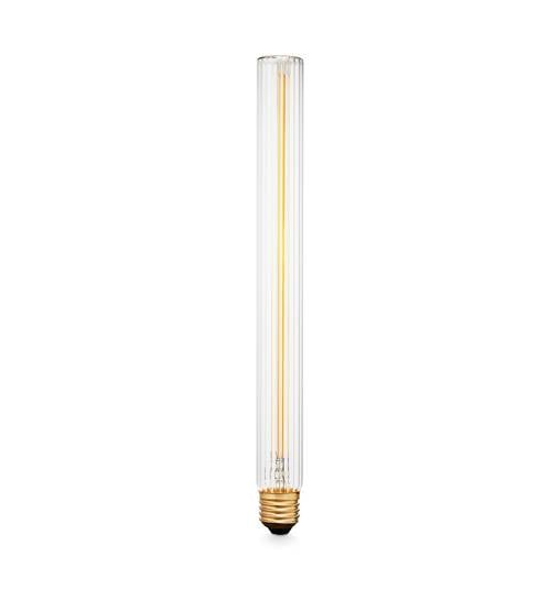 LED-hehkulamppu Tube 300 Plissé, E27, 4 W, 2200 K, himmennettävä