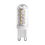 G9 3 W 830 LED bulb in tube form clear