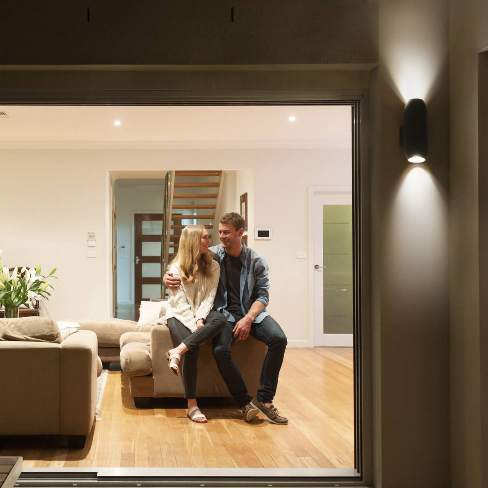 Kinkiet zewnętrzny OSRAM ENDURA CLASSIC CANNON antracytowa up/down