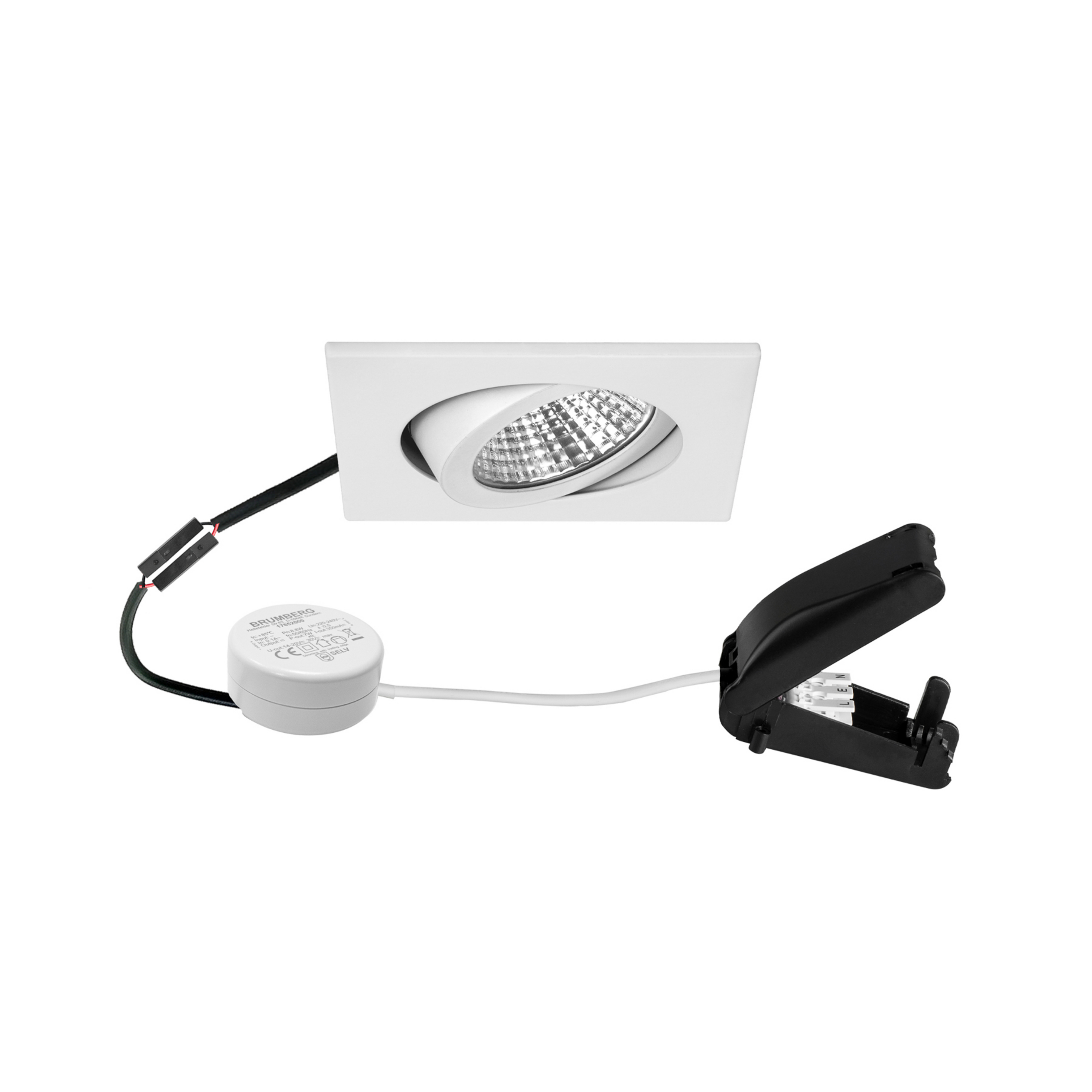 BRUMBERG BB05 Spot RC driver rond boîte de jonction blanche