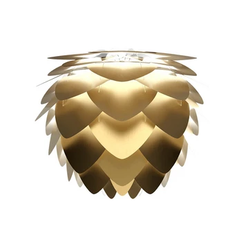 Aluvia Mini Shade Brushhed Brass - UMAGE