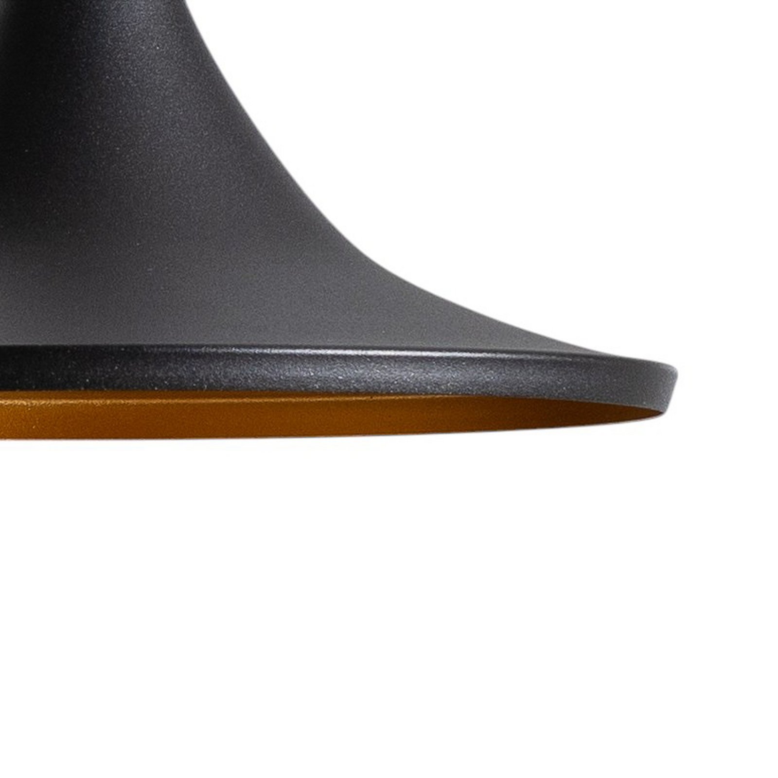 Hängeleuchte Genisy, schwarz, Ø 31 cm, Metall, E27