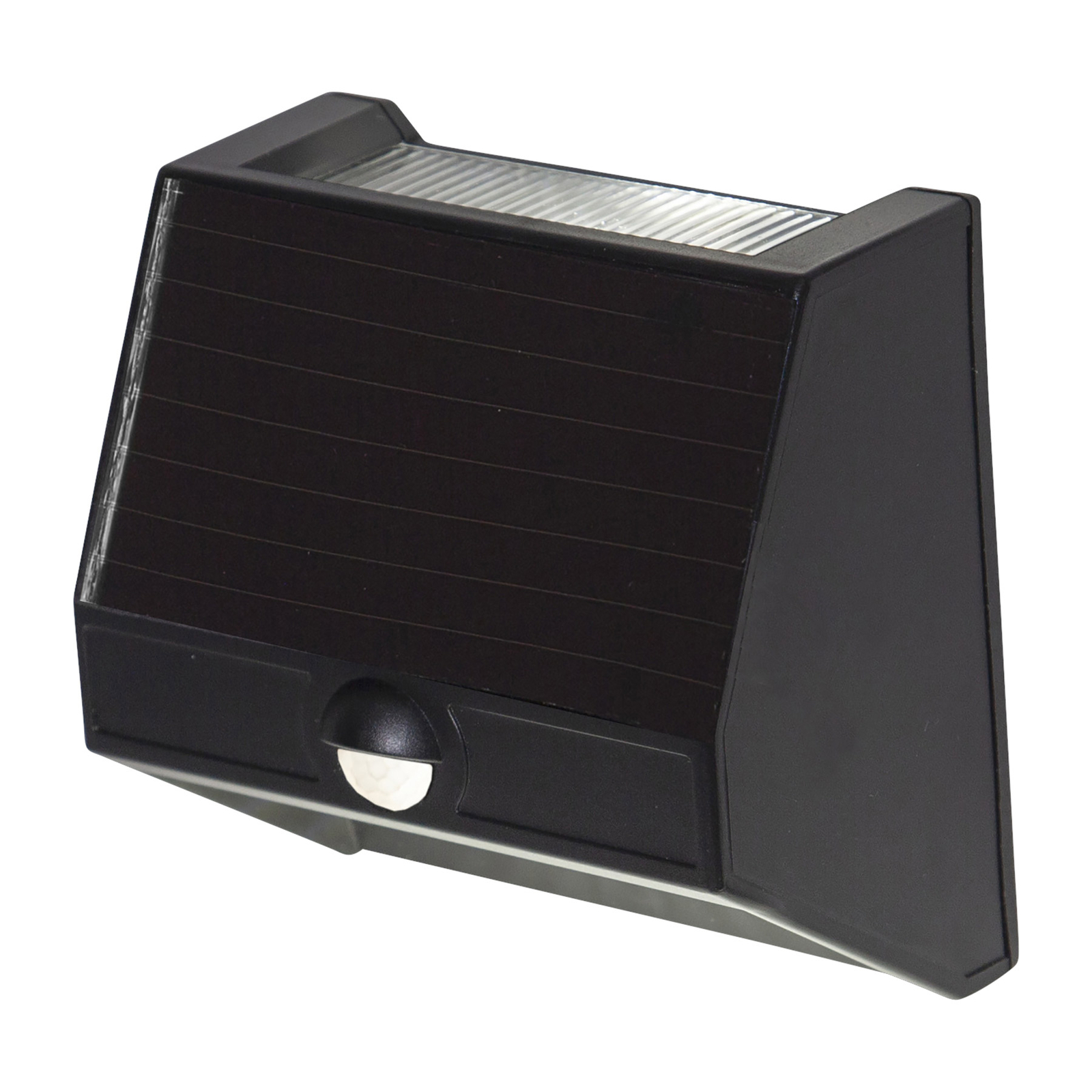 Wally LED solar wall light with up and downlight