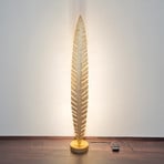 PIETRO-lattiavalaisin, kullanvärinen, korkeus 152 cm, metallia, 6 x G4