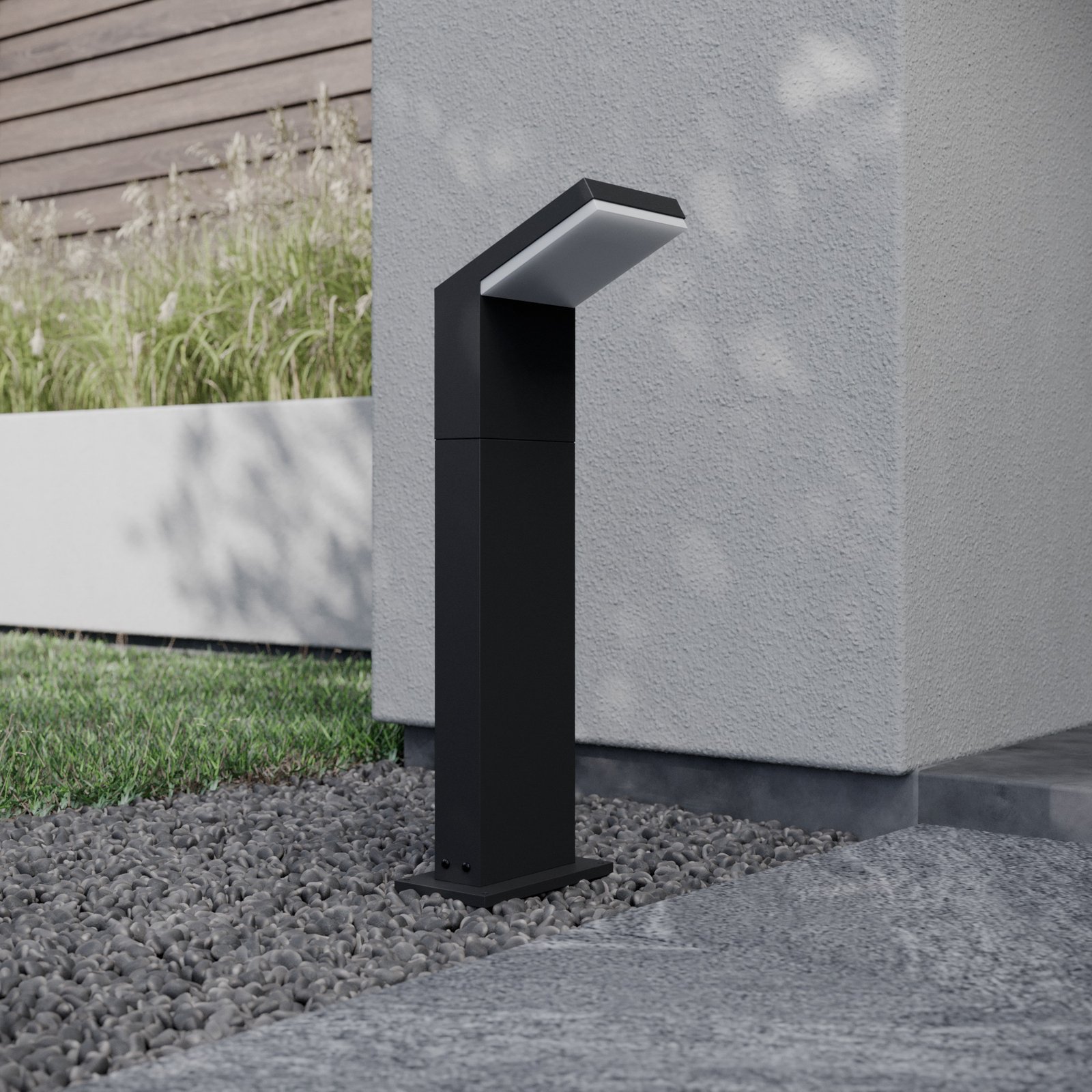 Yolena Outdoor Garden Lamp H60 Dark Grey/White - Arcchio