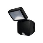 OSRAM LED reflektor vonkajší DOUBLE 1-pl. čierny senzor batéria