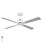 Ventilatore Eco Concept 132cm bianco/grigio-bianco