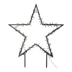 LED-Dekoleuchte Spiky mit Erdspießen, 80 cm