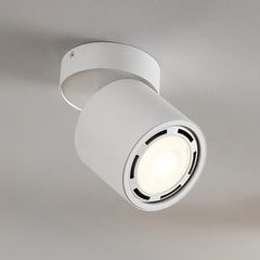 Arcchio downlight de techo Mabel, Ø12cm, blanco, regulable, GU10