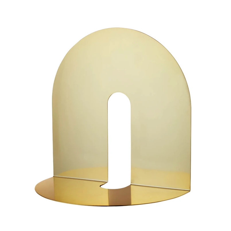 Produktfoto för AYTM - Castellum Shelf - Hylla - Gold - L30 x W17,8 x H30 cm