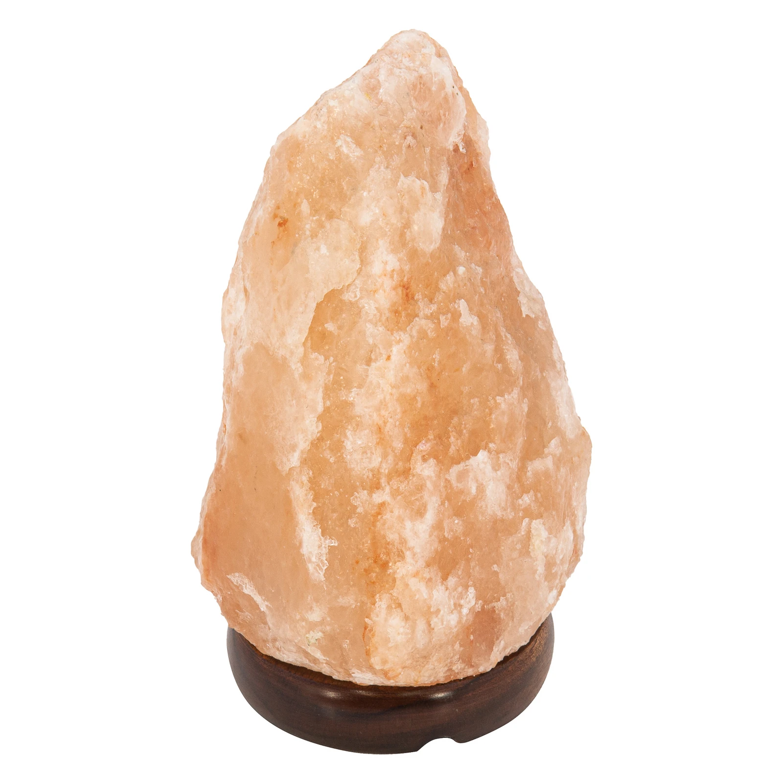 Stolová lampa zo soľného krištáľu Stone, prírodná