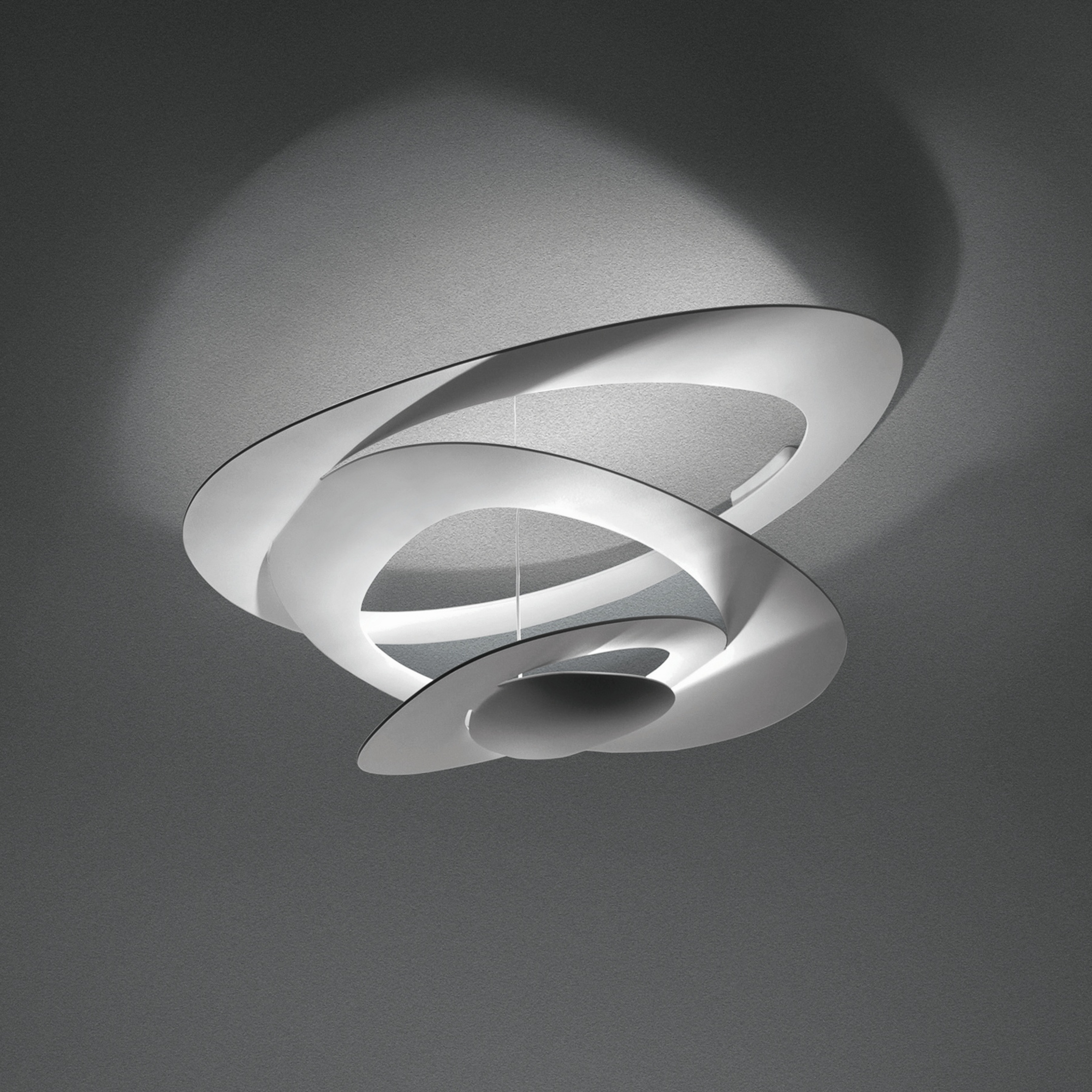 Artemide Pirce LED-Deckenleuchte, 2.700 K, weiß