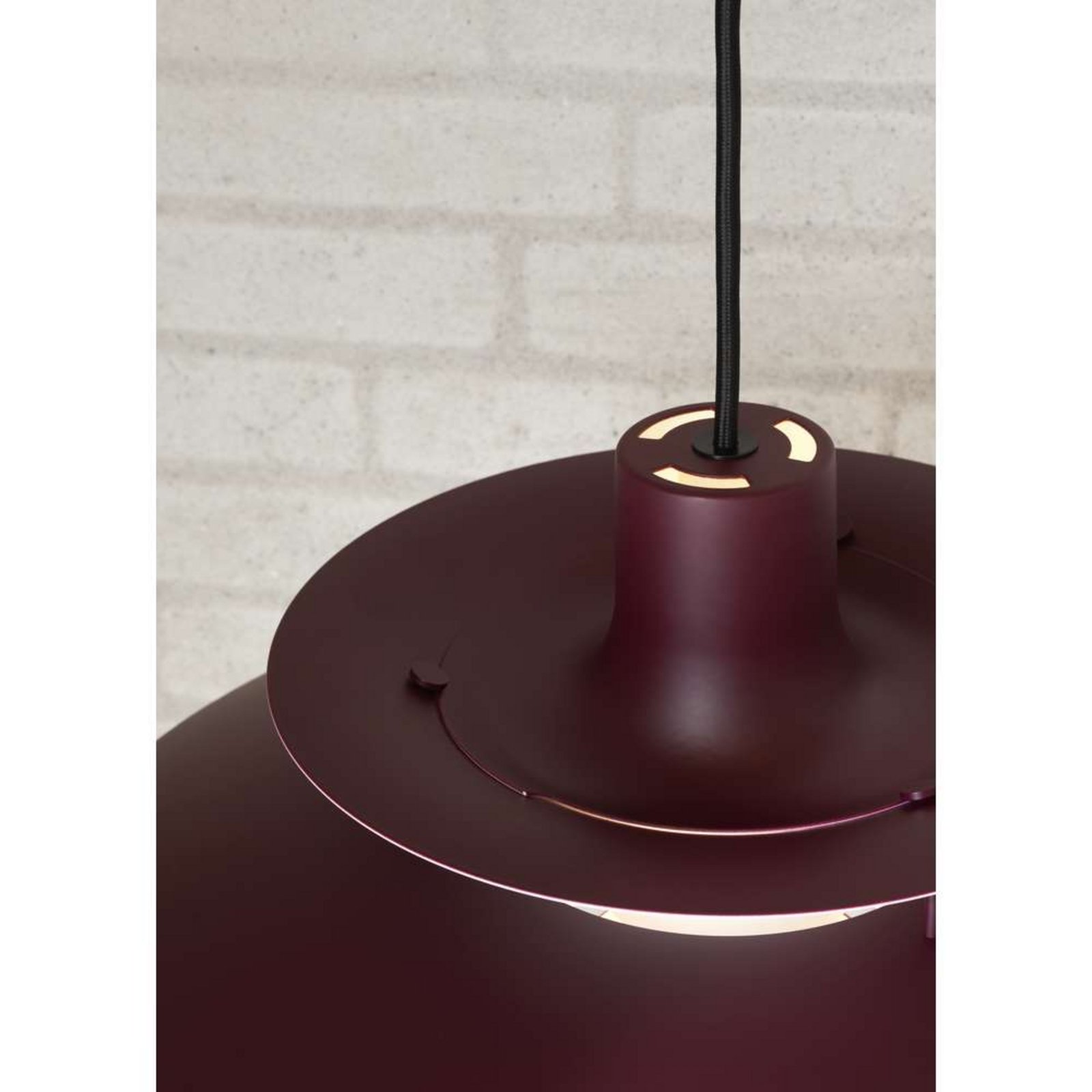 PH 5 Pendant Monochrome Burgundy - Louis Poulsen