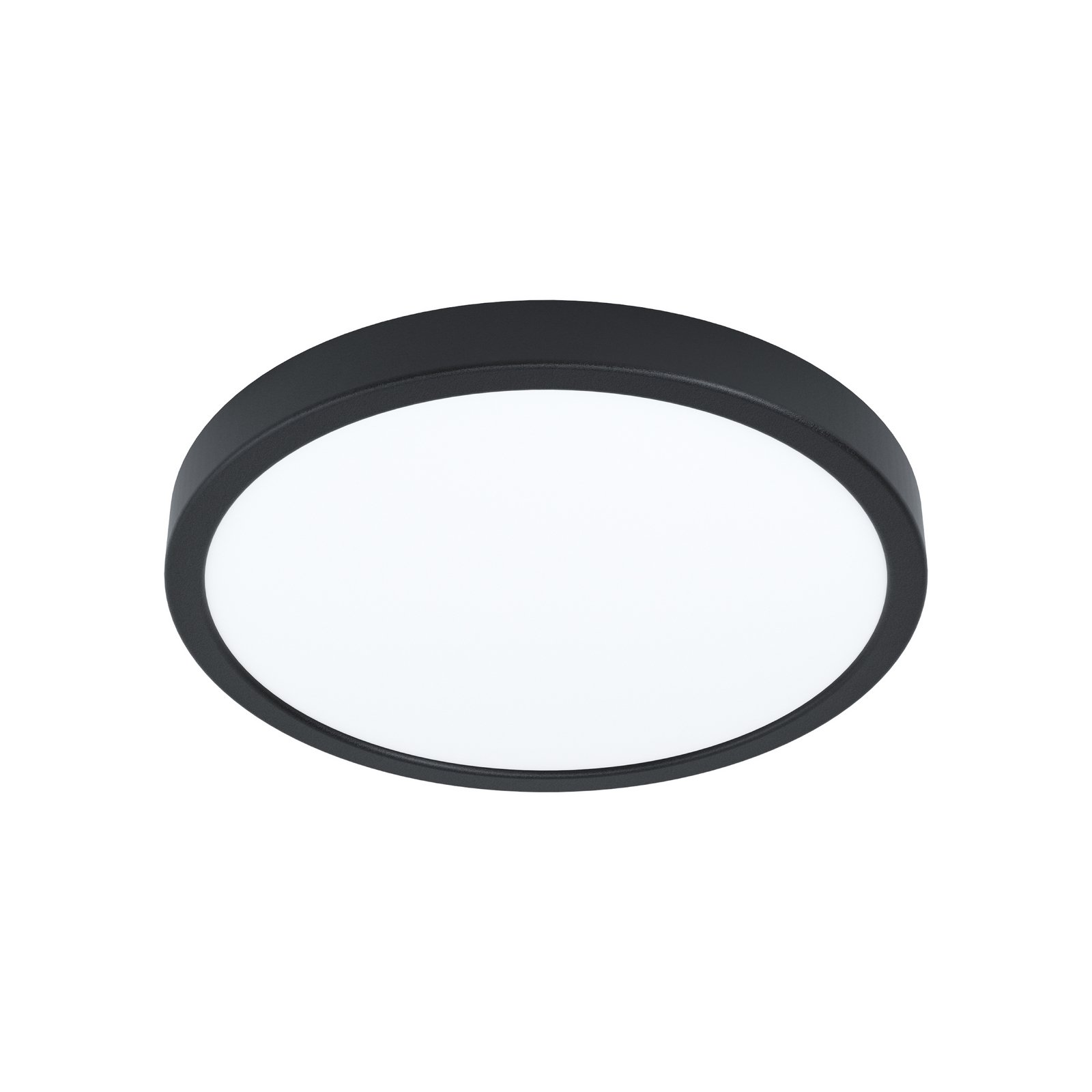 EGLO connect luminaria LED de superficie Fueva 6-Z, negro, Ø 27 cm