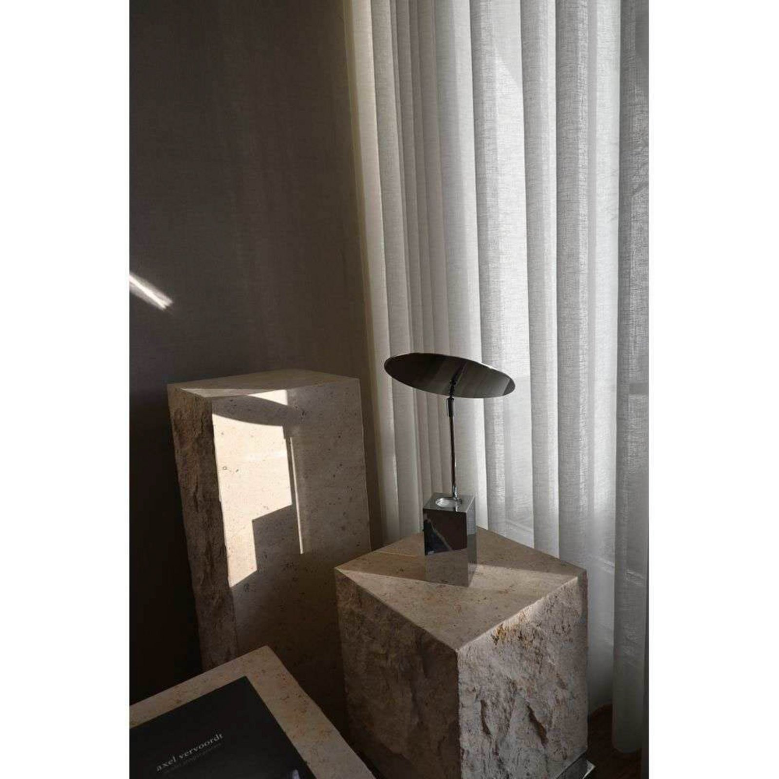 Temple Mesa Tall Chrome/Limestone - 101 Copenhagen