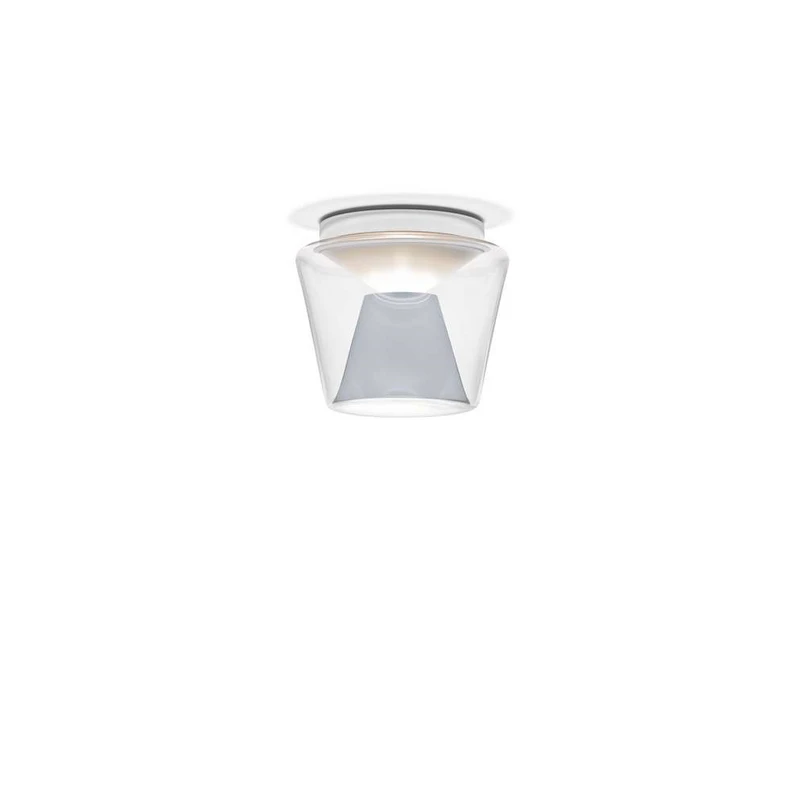 Serien Lighting - Annex LED Deckenleuchte S Clear/Polished Aluminium