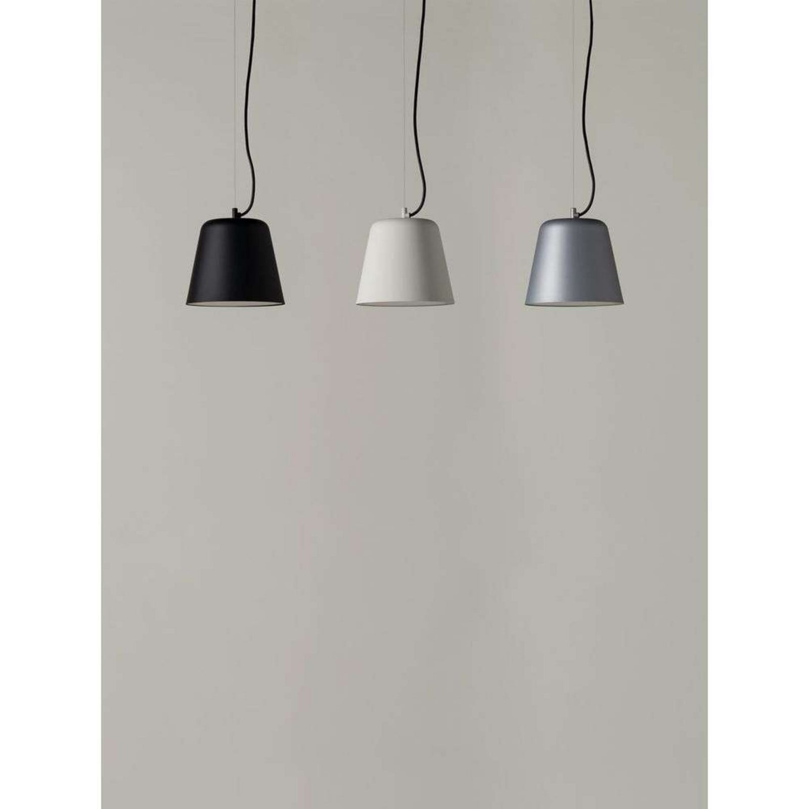 Vaso Taklampa Grey Santa & Cole - Vardagsrum - Aluminium