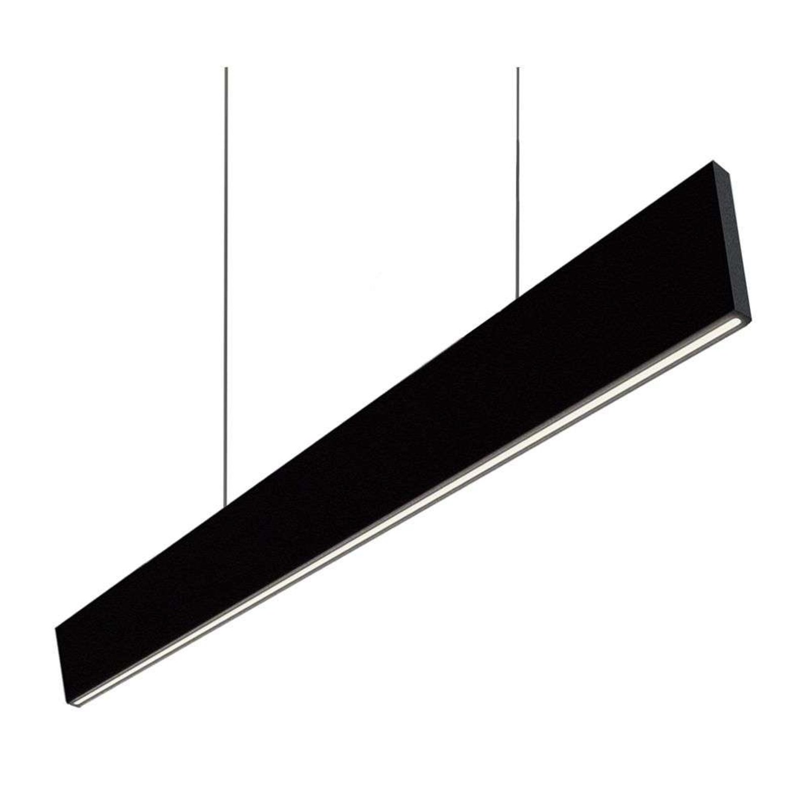 Supreme 150 LED Lustră Pendul Down Negru - Antidark