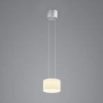 BANKAMP Grand Opal LED-Hängeleuchte, einflammig