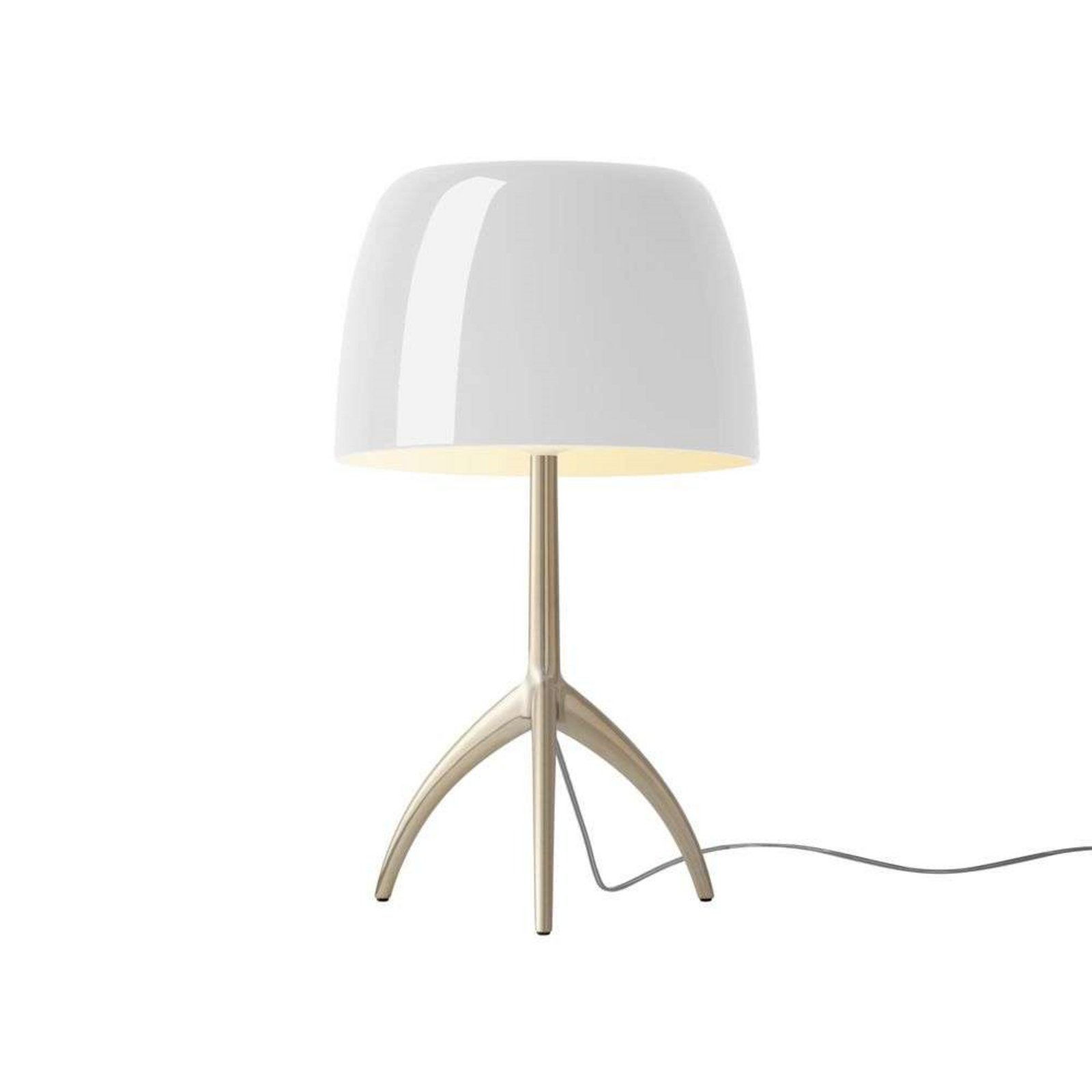 Lumiere Grande Lampă de Masă E27 Golden/White Dimm. - Foscarini