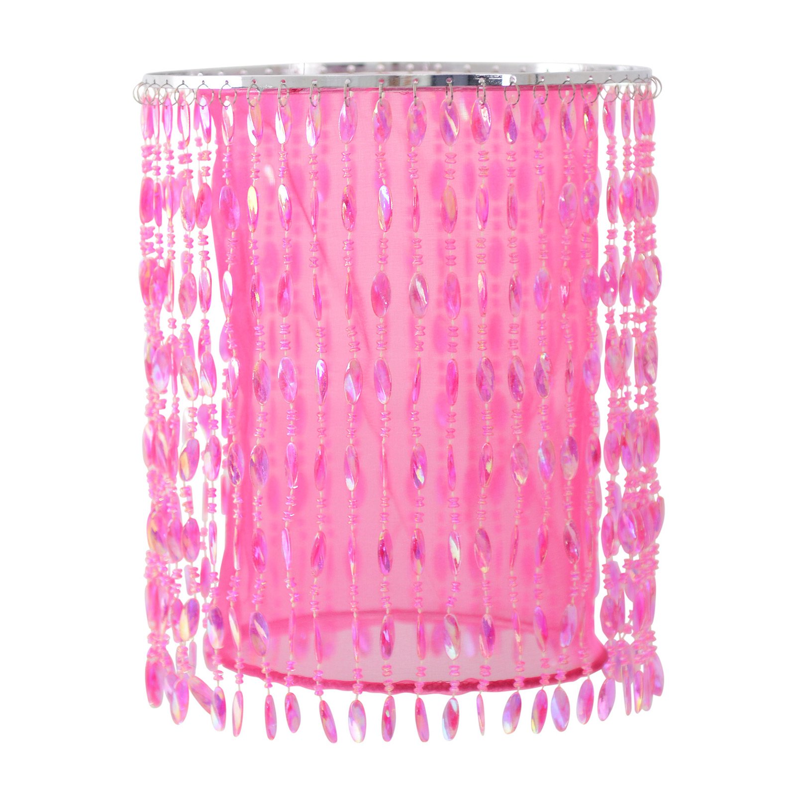 Lámpara colgante 6008419 piedras decorativas, rosa